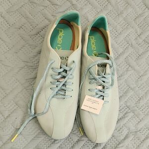 PLAE Women's Mint Green Lace-Up Sneakers
